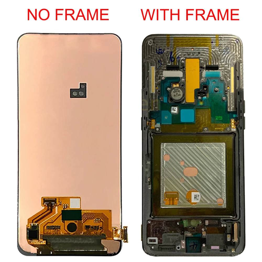 Супер AMOLED ЖК-дисплей для SAMSUNG Galaxy A80 A805 дисплей с сенсорным экраном дигитайзер сборка A80 A905F ЖК-дисплей для SAMSUNG A90