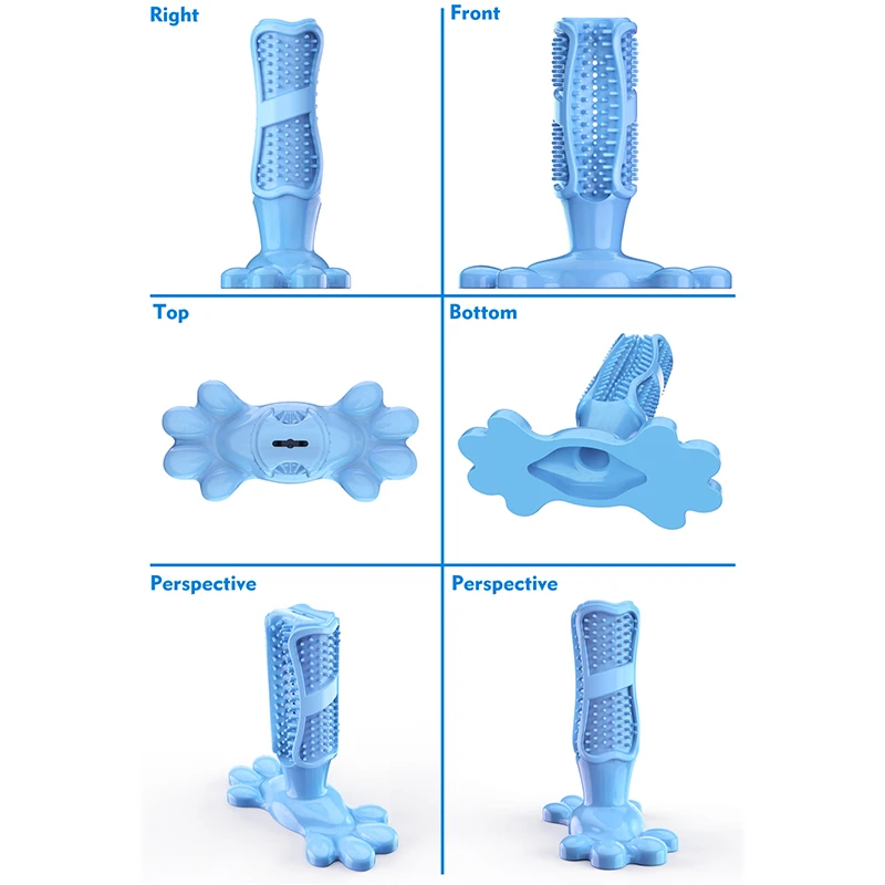 Зубная щетка для животных, собачья игрушка, молярная палочка для домашних животных, зубная щетка для собак из молярной резины