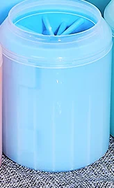 blue Новинка, для домашних животных, для мытья ног, для собак, для мытья ног, артефакт, силиконовая, для собак, для мытья ног, для кошек, собак, универсальные товары для домашних животных - Цвет: blue