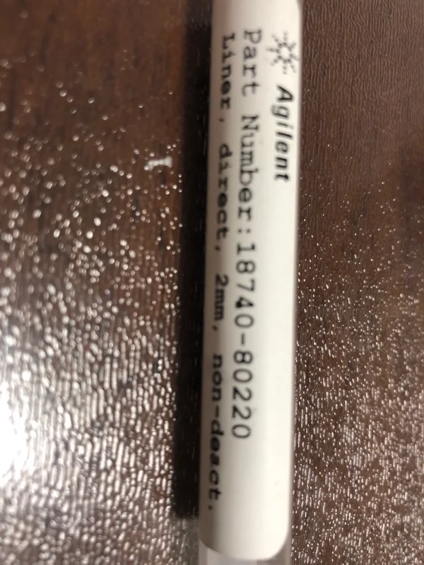 

Для 1 шт. вкладышей Agilent 18740-80220 2 мм