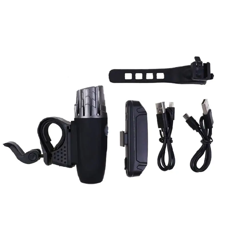 

Bike Light Set with Headlight Taillight 5/6 Lighting Modes USB Bicycle LED Lamp for LED