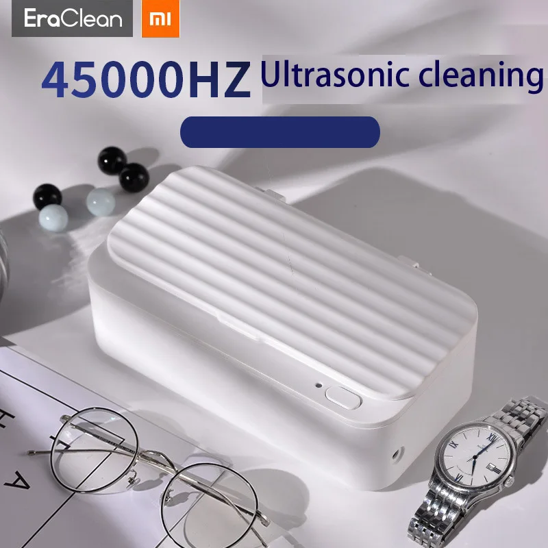 Xiaomi Youpin EraClean Ultra sonic Cleaner 45000Hz очки часы Стоматологическая бритва щетка ультразвуковая звуковая очистка резервуар