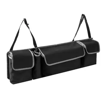 

Car Rear Seat Back Organizer with Wide Scope of Application Simplicity 4 Pockets Trunk Storage Bag Interior Accessories
