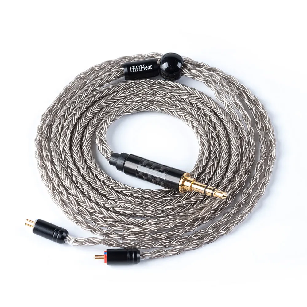 AK Hifihear 16 Core посеребренный кабель 2,5/3,5/4,4 мм Баланс зарядный кабель с MMCX/2pin разъем для TRNX6 ZSX ZS10 PRO AS10 C12/C10
