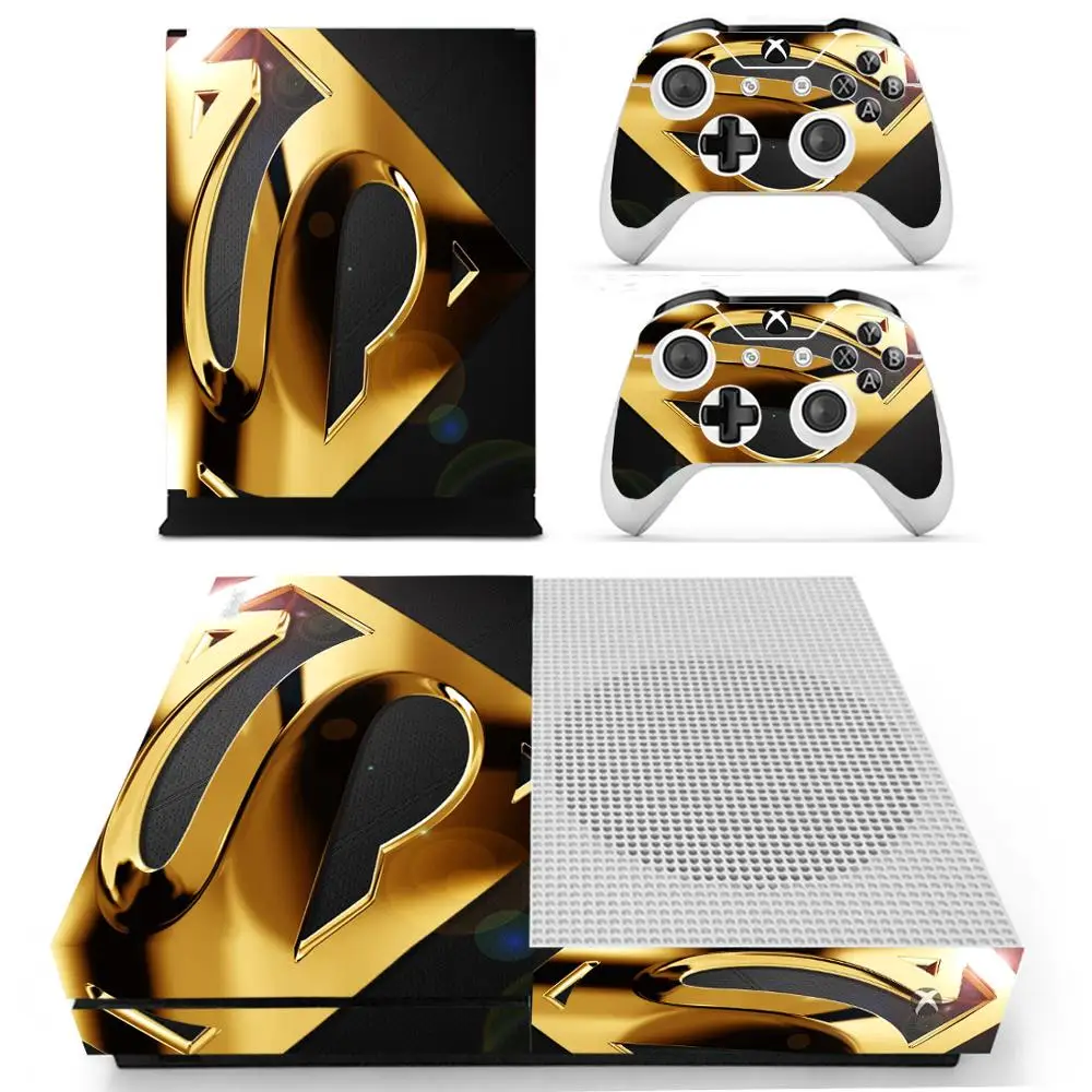 Наклейка с суперменом для Xbox One S консоль и контроллеры для Xbox One Slim Skins виниловая наклейка s