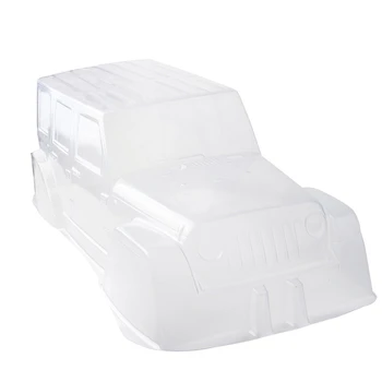 

PVC Climbing Car Hard Plastic Transparent Body Shell 313 Axle Base for 1:10 Scale RC Crawler Car SCX10 D90 Accessories