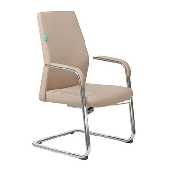 

Armchair bureaucrat _ JONS-LOW-V, on the stripes, leather, beige, (_ Jons-low-v/beige)