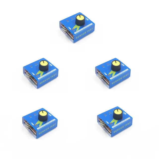 5/10 pcs Multi Servo Tester 3CH ECS Consistency Speed Controler Power Channel CCPM Meter Master Checker RC Dron Helicopter Parts