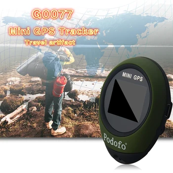 

Pathfinding Locator Compass Mini GPS Tracking Device G0077 For Travel Portable With Realtime Longitude And Latitude Coordinates