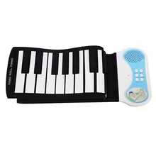 С фабрики горячая Распродажа Детские пианино Обучающие 49 ключ-локон 49 ключ фортепиано подарок