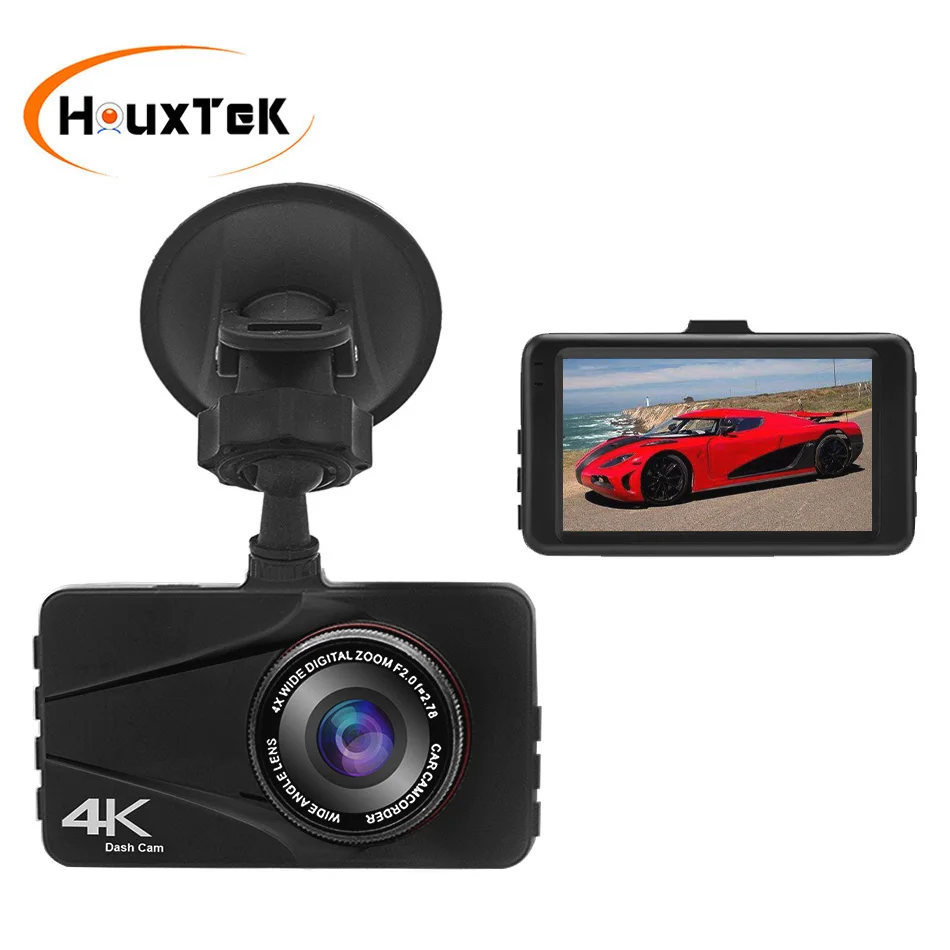 

UHD Car Dash Cam 4K 3840*2160P 30FPS DVR Video Recorder Night Vision WDR Car Camera Dashcam Registrar G-Sensor Motion Detection