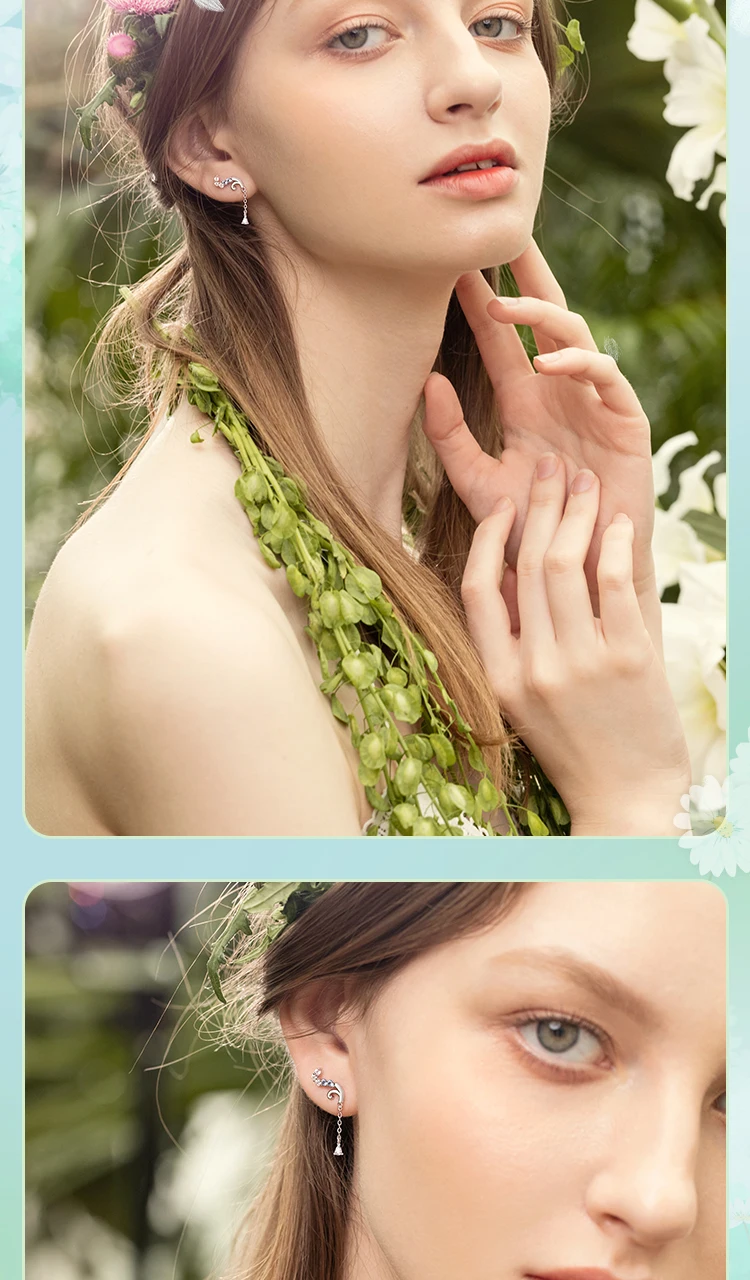 Crystal Shell Flower Stud Earrings (Shell Flower Ear) H7f0324a943ff4cd3bacfdfaf9786f9f8B