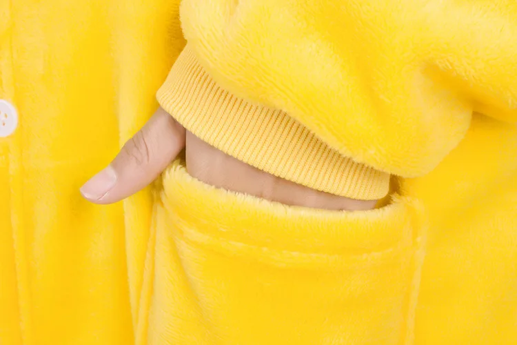 Женский и мужской костюм для косплея желтая утка комбинезон с мультяшными