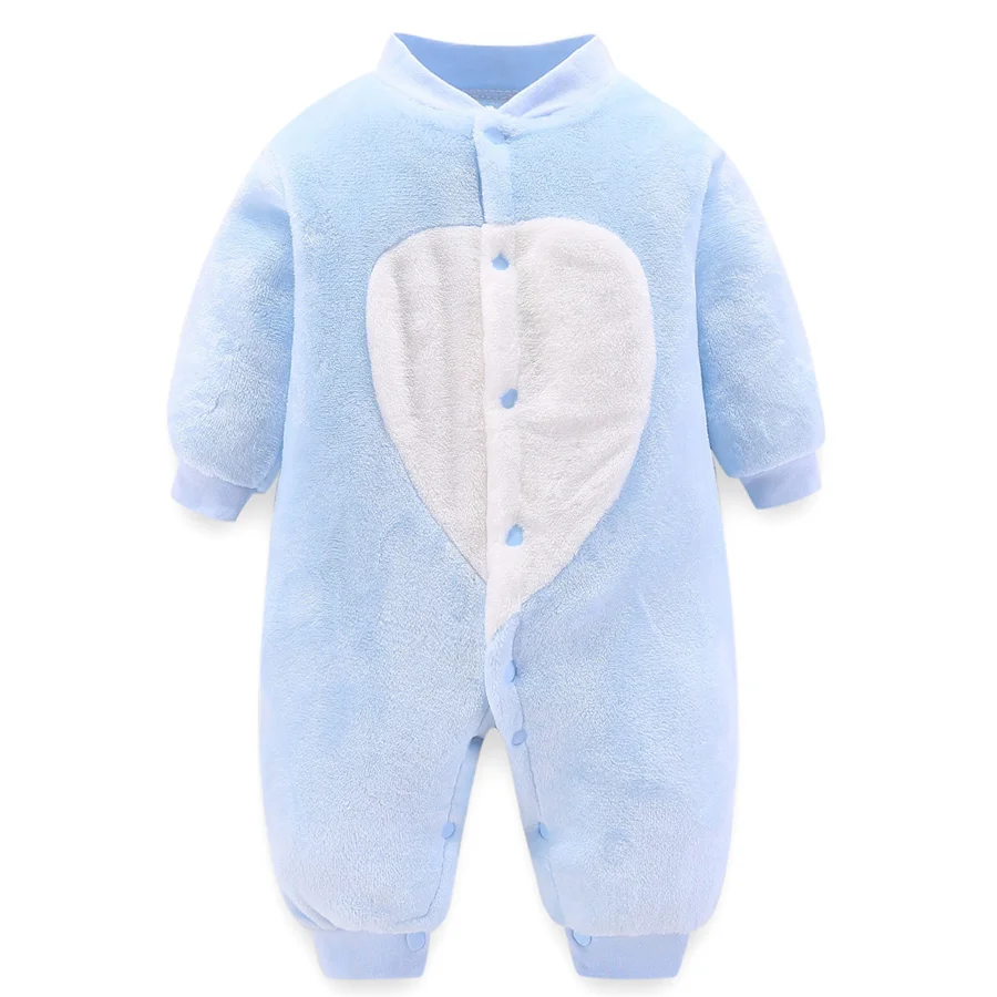 drop shipping winter baby footies infant boy girl clothing newborn jumpsuits new born baby clothes footie pajamas Toddler coat - Цвет: 01