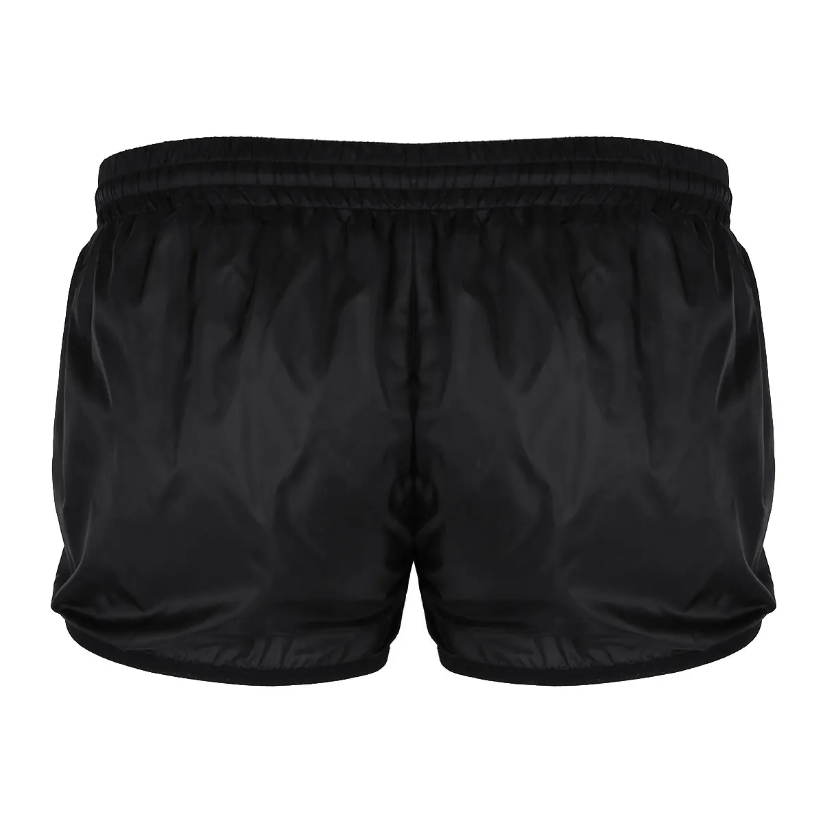 iEFiEL New Arrival Summer Men Fashion Shorts Male Classic Soft Solid Cuff Leg Boxer Shorts Lightweight Loose Lounge Short Pants 5
