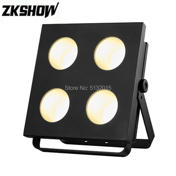 

4*100W COB LED Blinder Light CW WW Studio Theater TV Show Music Concert Phtography RA90 Nichia IC Chip Stage Lighting Equipment