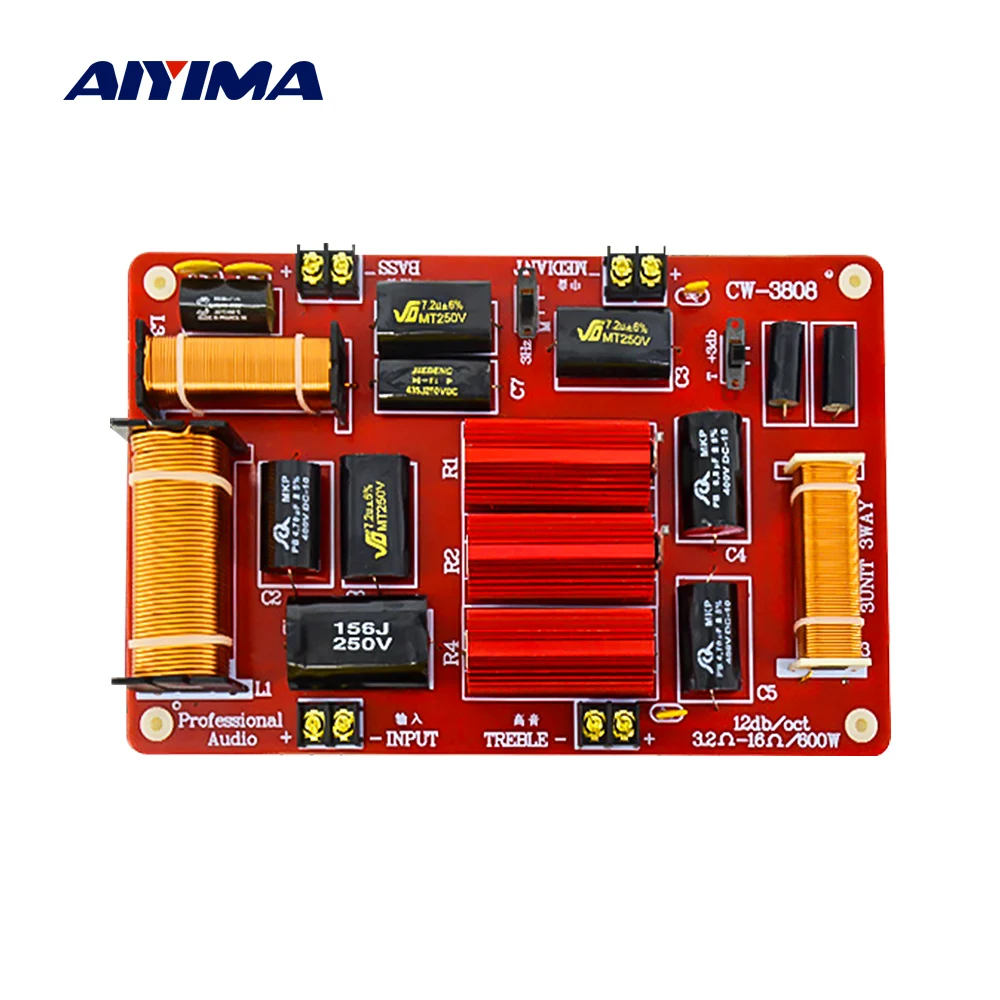 AIYIMA 600W Speaker Frequency Divider 3 Way