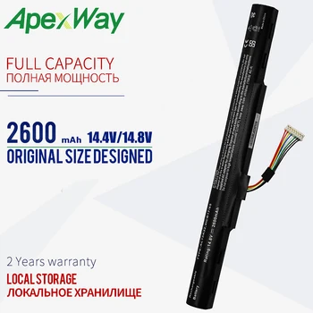 

ApexWay 14.8V Laptop Battery For Acer AL15A32 For ACER Aspire V3-574G E5-473G E5-573G F5-572G 2600mAh