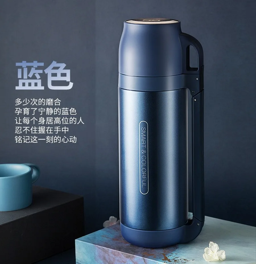 

Large Capacity Portable Stainless Steel Vacuum Cup Keep Cup Mug Travel Vacuum Bottle Warm Thermos Bottle Travel Cup Tour HH50BW