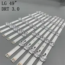 10 Uds tira de luz LED pรกrr LG Innotek DRT 3,0 49