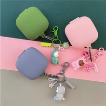 Cute Earphone Silicone Cover for Beats Powerbeats Pro Case Wireless Headphone Bag Bluetooth Earphone Accessories Anti shock Box