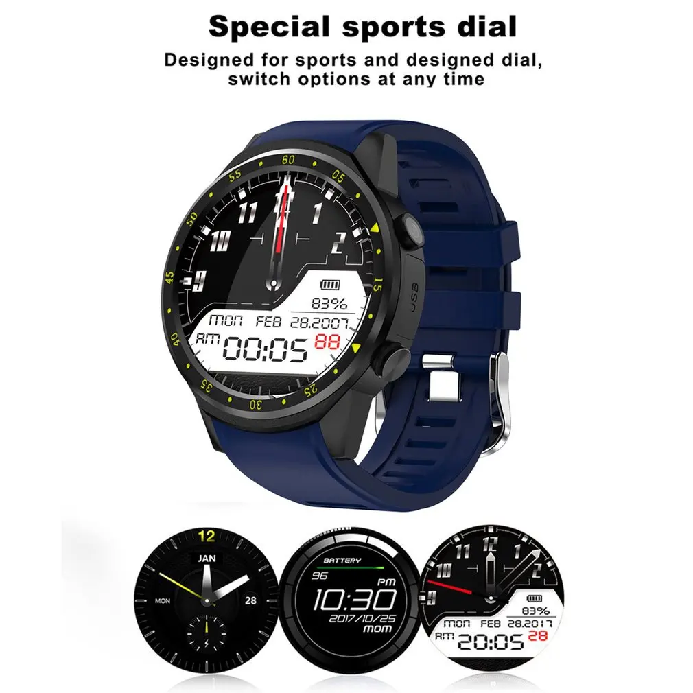 F1 Sport Smart Watch With GPS Camera Support Stopwatch Smartwatch SIM Card Wristwatch For Android IOS Phone