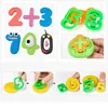 15/26/41pcs Play Dough Tool Kit Letter Number DIY Plasticine Mold Modeling Clay Accessories Slime Plastic Set Moulds Toy For Kid 6