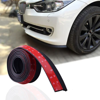

100" Universal Protector Rubber Strip for Car Bumper Lip Splitter Spoiler Skirt Truck SUV for Kia Ceed 2019 Suzuki Swift ...