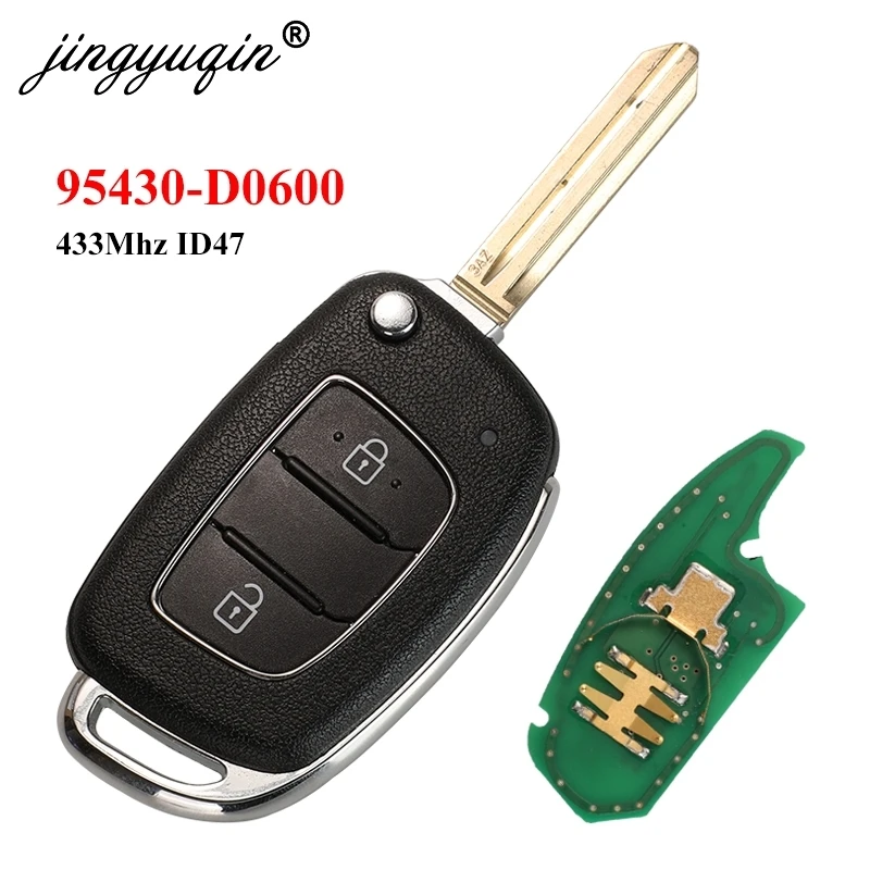 Jingyuqin для HYUNDAI Verna 2017 2018 оригинальные детали 95430 D0600 2 кнопочный дистанционный смарт