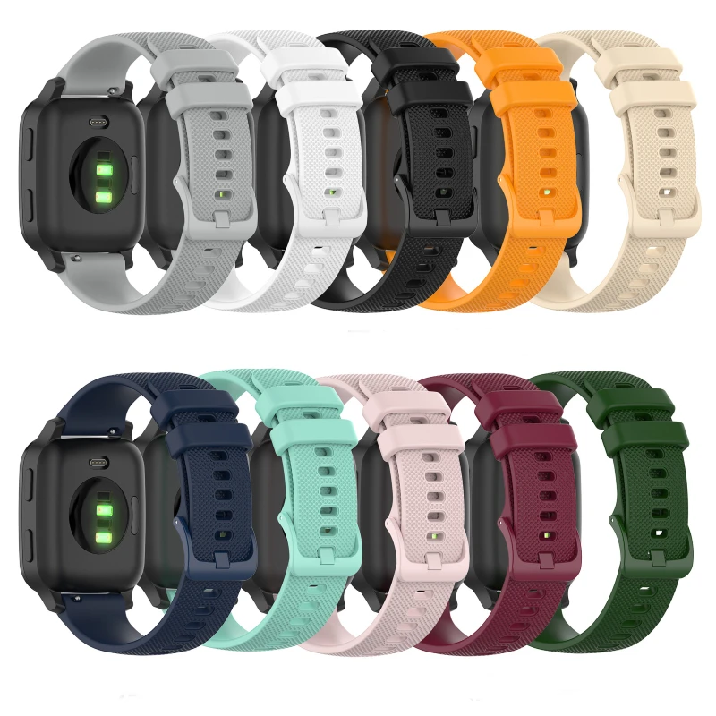 Cиликоновый ремешок PADDA Ellipsis для смарт-часов Garmin Vivoactive / Fenix Venu Forerunner Vivosmart (ширина 20