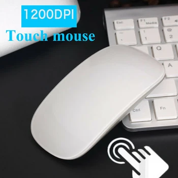 

Computer Mouse 2.4G Wireless Ergonomic Battery Powered High Performance Office Ultra Thin Accessories Touching Data Transmission