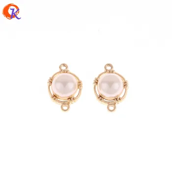 

Cordial Design 100Pcs 13*19MM Jewelry Accessories/Gold Charms Pendant With Pearl/DIY/Earrings Making/Hand Made/Earring Findings
