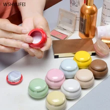 4 шт. мини керамическая банка для порошка Новая маленькая бутылка крем для красоты крем для тела Жир таблетки уплотнение влагостойкая фарфоровая банка с крышкой