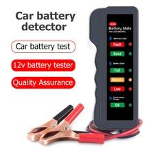 Автомобильный тестер батареи er 12 В ЖК-цифровой тестовый анализатор авто система анализатор генератор коленчатый контрольный тестер