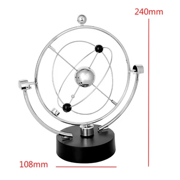 

Kinetic Orbital Revolving Gadget Perpetual Motion Desk Office Art Decor Toy Gift GXMB
