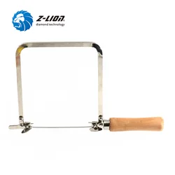 Z-LION Ultra Thin Diamond Wire Saw with U Shaped Saw Stand For Multi-Function DIY Cutting Marble,Tool, Granite, Metal