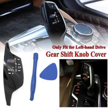 

1PC Gear Shift Knob Panel Decoration Cover Sticker For BMW 5 6 7 Series G30 G38 G02 525 530 540 730 X3 X4 Car Interior