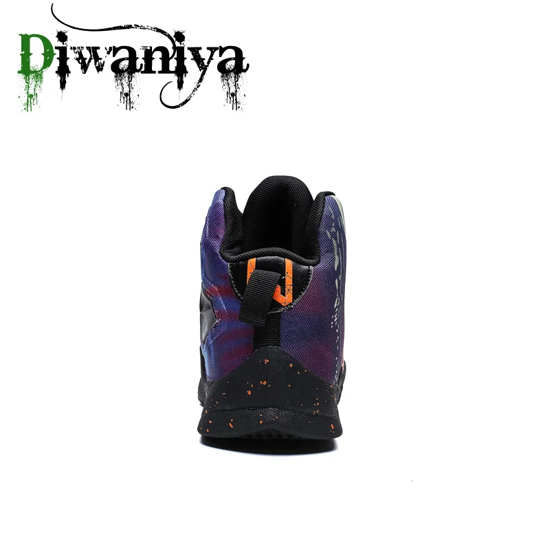 Diwaniya, дышащие мужские баскетбольные кроссовки, удобные, износостойкие, для спорта на открытом воздухе, с воздушной подушкой, мужские кроссовки, большой размер 45