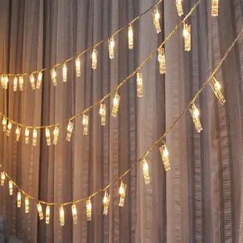 

1.5M 10LED Photo Clip Light String Fairy Lights Battery Operated Decoration