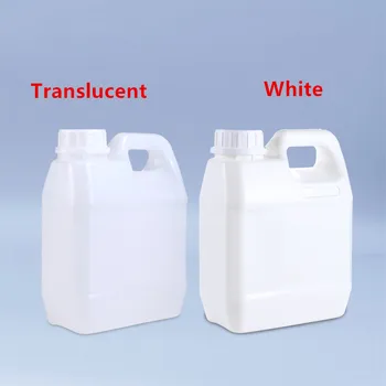 

1000ML square Plastic container Food Grade HDPE jerry can with Lid for Liquid Lotion Oil Leakproof bottles 1PCS