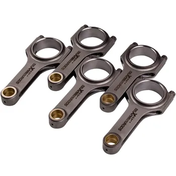 

144mm Connecting Rods For Audi S2 2.2L 5cyl 20V turbo Con Rods 4340 EN24 Sport Bielle Pleuel 5pcs Conrod Connect Rod