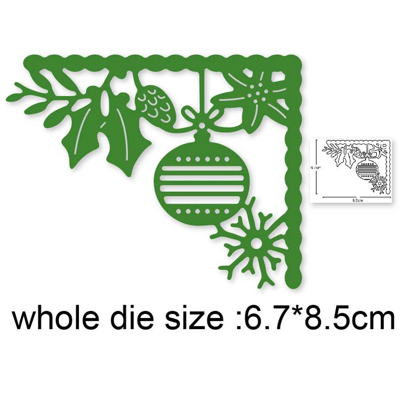 

Lace Snowflakes Christmas Ornament Metal Cutting Dies Stencils dies For Scrapbooking dies DIY Paper Card Decor Embossing Die Cut
