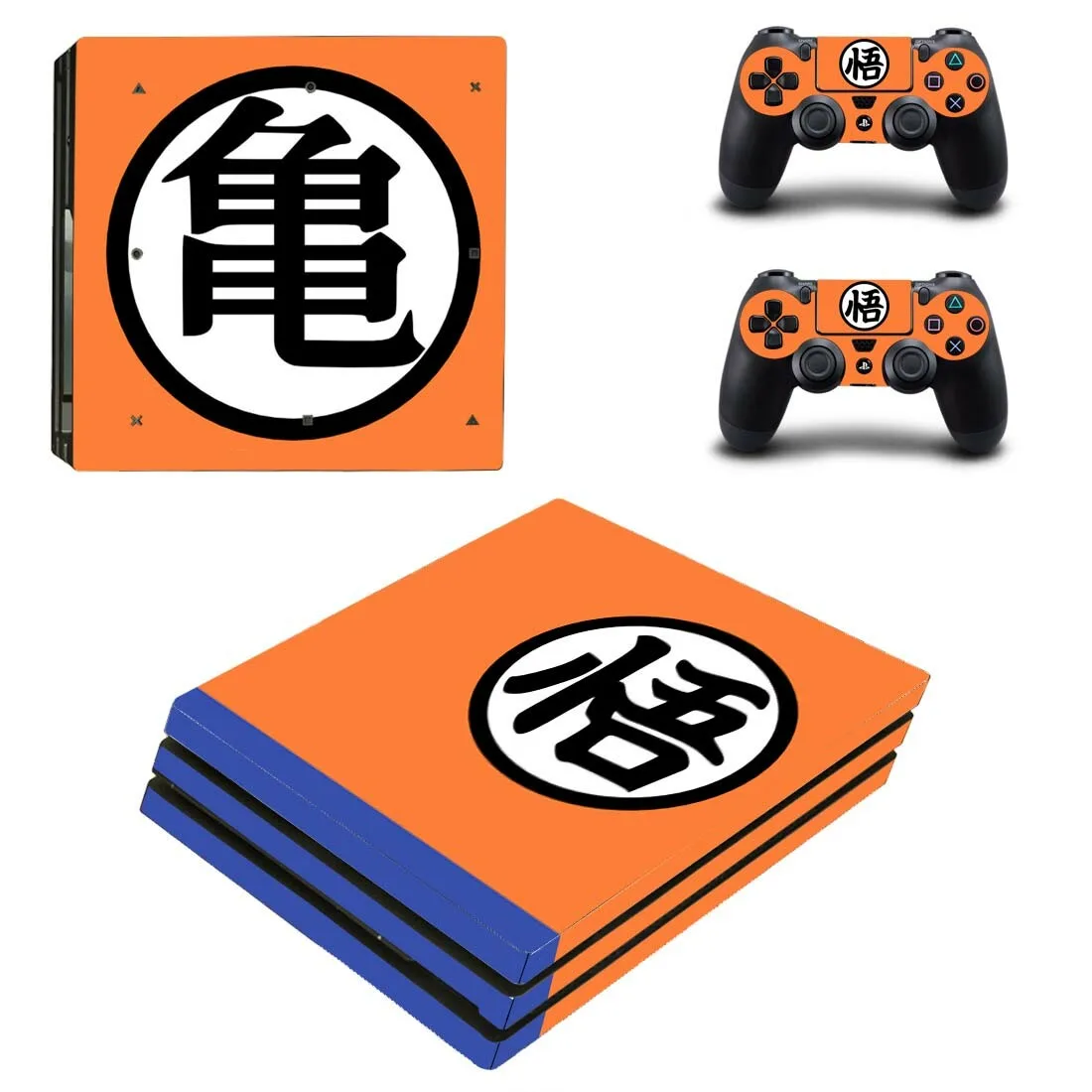 Dragon Ball Z PS4 Pro Stickers Play station 4 Skin Sticker Decal Cover For PlayStation 4 PS4 Pro Console& Controller Skins