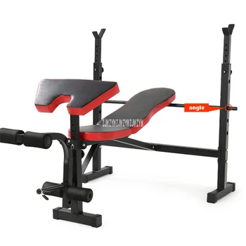 

Barbell Rack Weightlifting Bed Multifunctional Weight Bench Folding Bench Press Squat Barbell Lifting Training Bench Bracket