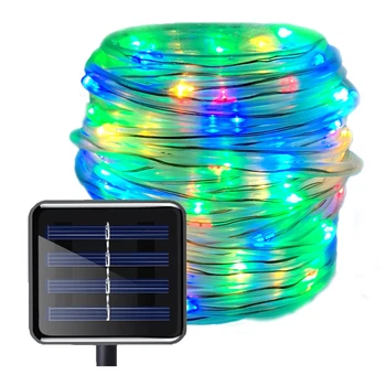 

fairy lights led string garden solar outdoors luces decoracion de colores party verlichting lichtsnoer wedding backyard