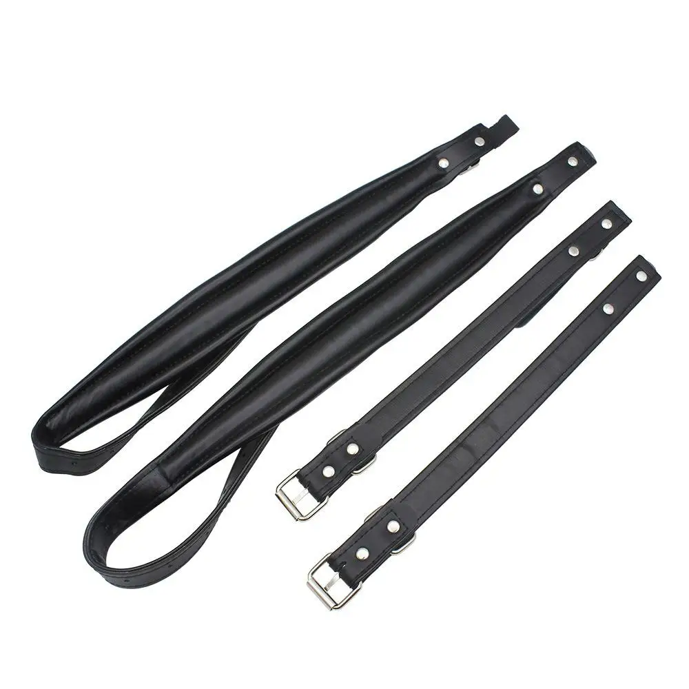 IRIN 2 Pcs Adjustable Synthetic Leather Accordion Shoulder Straps Belt for 60-120 Bass Accordions