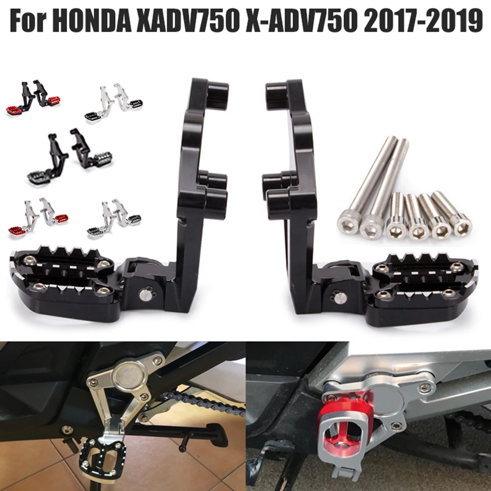 Складные подножки для мотоцикла HONDA XADV X-ADV 750 XADV750 X-ADV750 2017 2018 2019 | Автомобили и