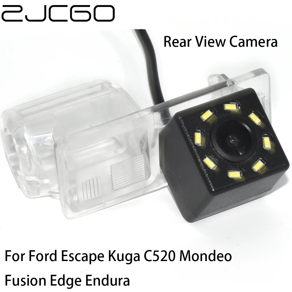 

ZJCGO Car Rear View Reverse Back Up Parking Night Vision Waterproof Camera For Ford Escape Kuga C520 Mondeo Fusion Edge Endura