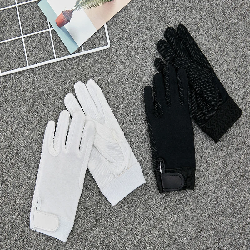 Silicone Equestrian Gloves for Children Non-Slip Equipment Riding Gloves