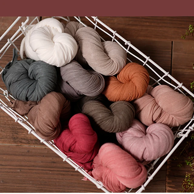 신생아 사진 촬영 소품 배경, 스트레치 소프트 랩, 스튜디오 사진 촬영 소품